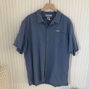 Columbia Men's Blue Casual Shirt